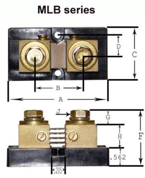 Empro MLA DC Ammeter Shunt | Lightweight Shunts