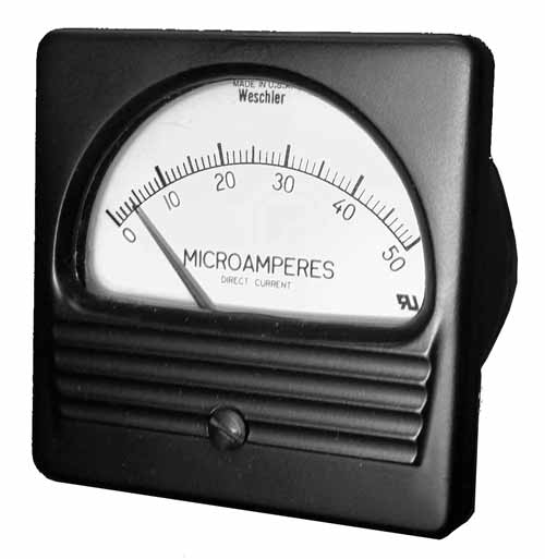 Weschler Conventional Analog Panel Meter