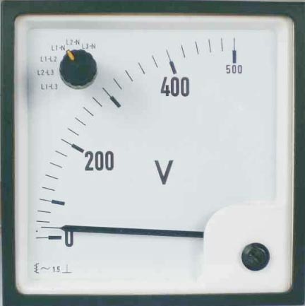 Crompton Moving Iron AC Ammeters and Voltmeters (DIN)